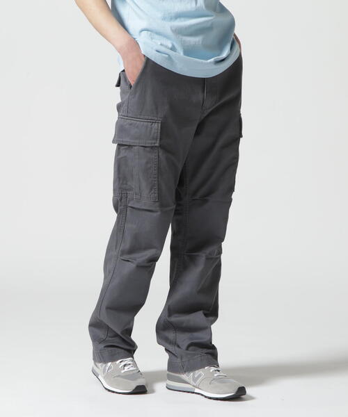 AVIREX（アヴィレックス）の「BASIC FATIGUE PANTS / ベーシック ファティーグ パンツ / AVIREX / アヴィレックス（カーゴパンツ・メンズ・カーキ/ブラック/オリーブ系/オリーブ系1/グレー系その他7/グレー・L/2XL/XL/M/S）」の3枚目の写真