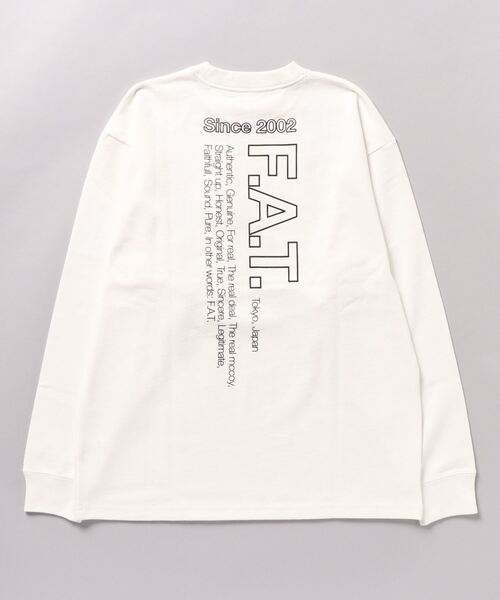 FAT（エフエイティー）の「HOLLOGO（Tシャツ/カットソー・メンズ・ブラック/イエロー/ホワイト・SKINNY(L)/TITCH(M)/FAT(XL)/JUMBO(XXL)）」の6枚目の写真