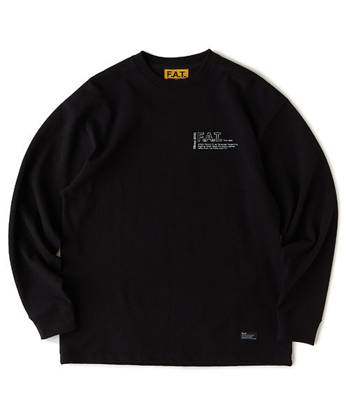 FAT（エフエイティー）の「HOLLOGO（Tシャツ/カットソー・メンズ・ブラック/イエロー/ホワイト・SKINNY(L)/TITCH(M)/FAT(XL)/JUMBO(XXL)）」の2枚目の写真