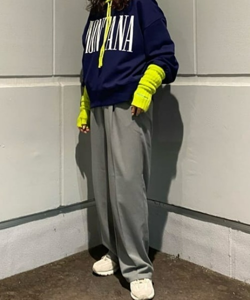 RODEO CROWNS WIDE BOWL（ロデオクラウンズワイドボウル）の「DAILY DADスラックス（スラックス・レディース・杢グレー/マスタード/ブラック/ダークグリーン・SMALL/MEDIUM）」の15枚目の写真