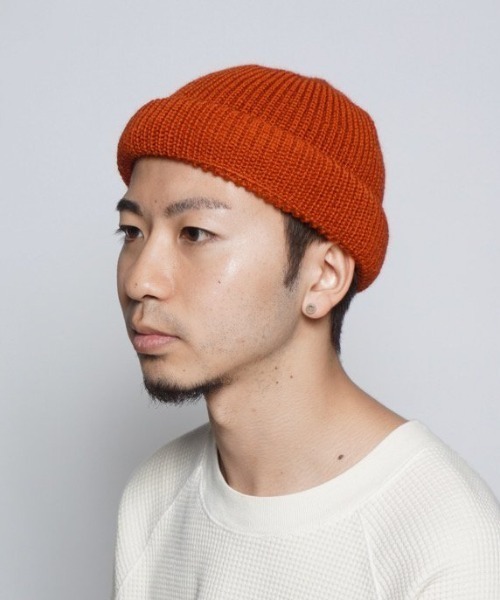 乱痴気（ランチキ）の「【LEUCHTFEUE】NUNAVUT（ニットキャップ/ビーニー・メンズ・オレンジ系その他/ブラウン系その他/ナチュラル/ブラック・FREE）」の13枚目の写真