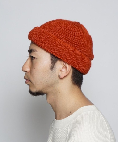 乱痴気（ランチキ）の「【LEUCHTFEUE】NUNAVUT（ニットキャップ/ビーニー・メンズ・オレンジ系その他/ブラウン系その他/ナチュラル/ブラック・FREE）」の14枚目の写真
