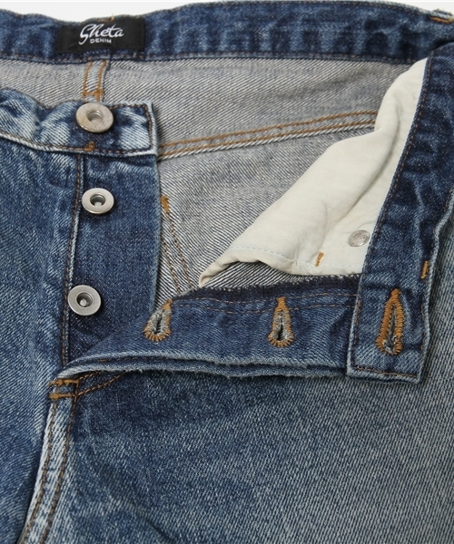 Sheta（シータ）の「ヴィンテージデニムパンツ（デニムパンツ・レディース・ブルー/インディゴブルー・1/0/2）」の10枚目の写真