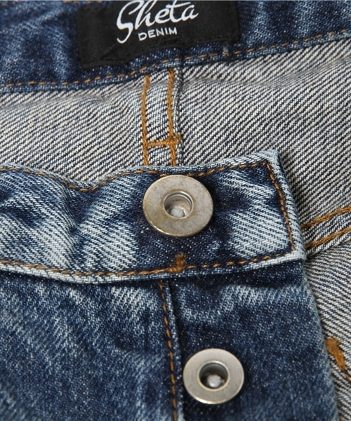 Sheta（シータ）の「ヴィンテージデニムパンツ（デニムパンツ・レディース・ブルー/インディゴブルー・1/0/2）」の11枚目の写真