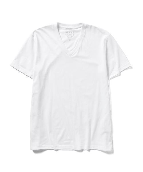 BEAMS（ビームス）の「○BEAMS / 3パック Tシャツ （クルーネック, Vネック, ヘンリーネック）　（Tシャツ/カットソー・メンズ・ホワイト/ネイビー/グレー・SMALL/MEDIUM/LARGE）」の14枚目の写真
