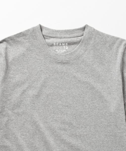 BEAMS（ビームス）の「○BEAMS / 3パック Tシャツ （クルーネック, Vネック, ヘンリーネック）　（Tシャツ/カットソー・メンズ・ホワイト/ネイビー/グレー・SMALL/MEDIUM/LARGE）」の17枚目の写真