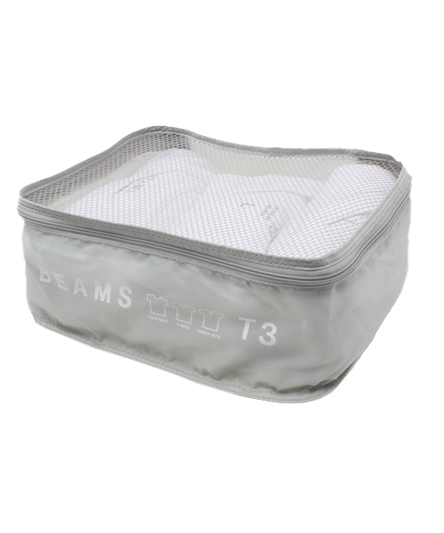 BEAMS（ビームス）の「○BEAMS / 3パック Tシャツ （クルーネック, Vネック, ヘンリーネック）　（Tシャツ/カットソー・メンズ・ホワイト/ネイビー/グレー・SMALL/MEDIUM/LARGE）」の12枚目の写真