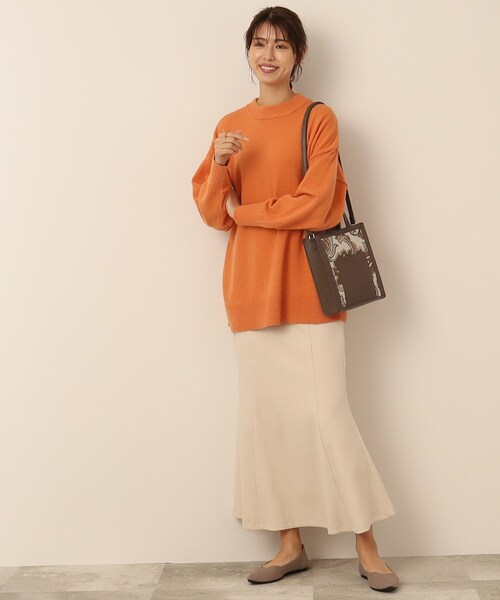 SHOO・LA・RUE(シューラルー)の「◆チェック/ジャカード柄スクエアショルダー(ショルダーバッグ・レディース・ブラック系1/ベージュ/ブラウン・00)」の17枚目の写真