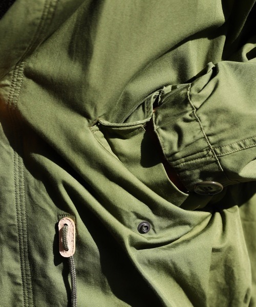 美品 marka マーカ ショートモッズコート M23A-01BL01C marka（マーカ）の「marka / マーカ：SHORT MODS - organic cotton