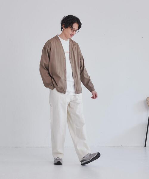 coen（コーエン）の「極楽FITスナップカーディガン23SS（カーディガン/ボレロ・メンズ・ブラック/モカ/ネイビー・S/M/L/XL）」の22枚目の写真