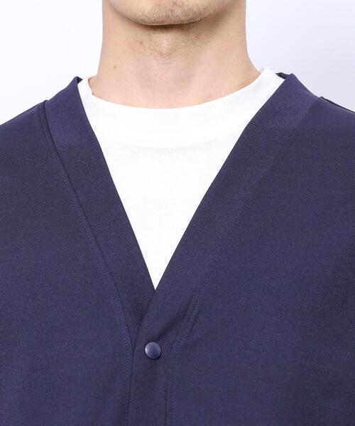 coen（コーエン）の「極楽FITスナップカーディガン23SS（カーディガン/ボレロ・メンズ・ブラック/モカ/ネイビー・S/M/L/XL）」の11枚目の写真
