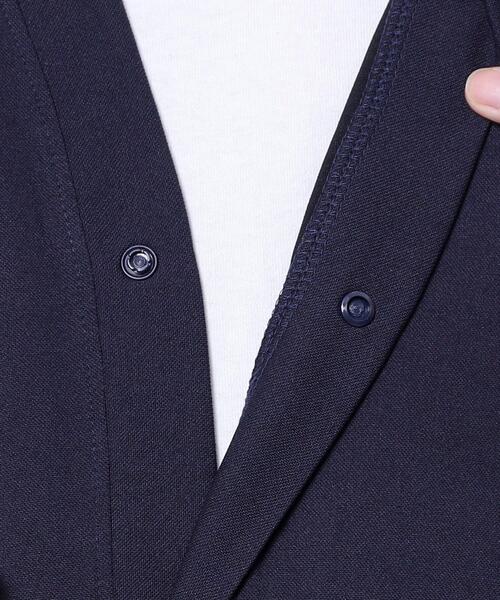 coen（コーエン）の「極楽FITスナップカーディガン23SS（カーディガン/ボレロ・メンズ・ブラック/モカ/ネイビー・S/M/L/XL）」の8枚目の写真