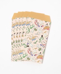 【鳥獣戯画】コラボポチ袋 5Pセット