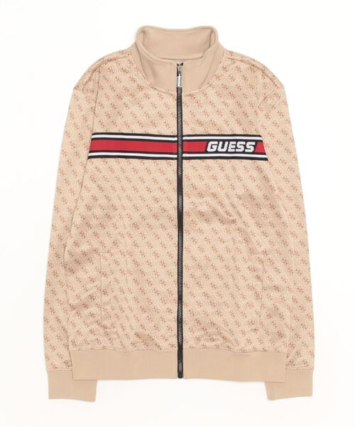 Guess(ゲス)の「Eco Korbin Track Jacket ジャージ(ジャージ・メンズ・ベージュ/ネイビー/ブラック/ホワイト系その他・MEDIUM/LARGE/SMALL/X-LARGE)」の13枚目の写真