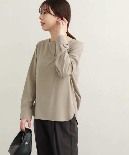 URBAN RESEARCH DOORS(アーバンリサーチドアーズ)の「サイドタックスキッパーブラウス(シャツ/ブラウス・レディース・ブルー/グレー系その他/ネイビー・MEDIUM)」の14枚目の写真