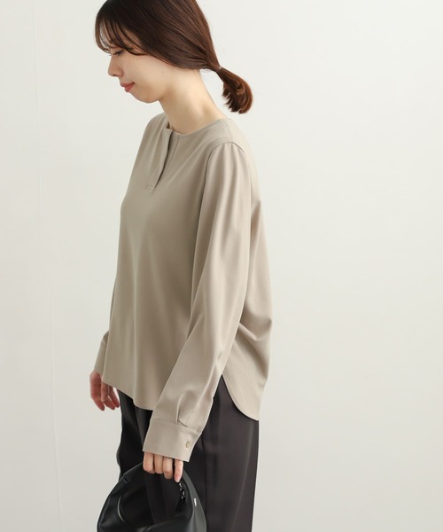 URBAN RESEARCH DOORS(アーバンリサーチドアーズ)の「サイドタックスキッパーブラウス(シャツ/ブラウス・レディース・ブルー/グレー系その他/ネイビー・MEDIUM)」の16枚目の写真