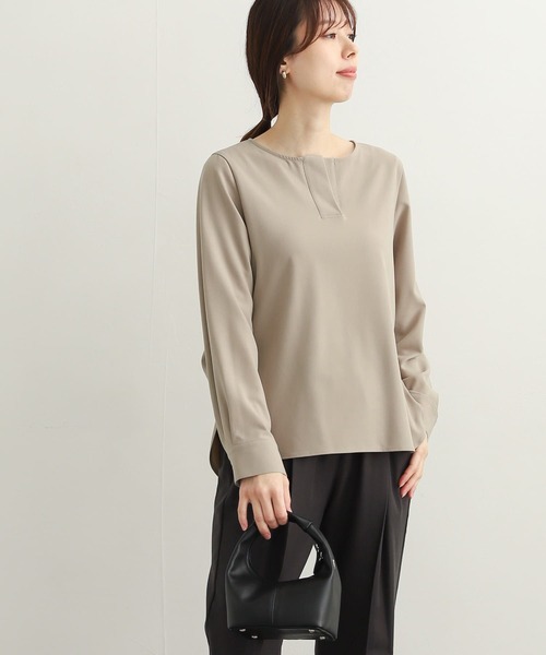 URBAN RESEARCH DOORS(アーバンリサーチドアーズ)の「サイドタックスキッパーブラウス(シャツ/ブラウス・レディース・ブルー/グレー系その他/ネイビー・MEDIUM)」の18枚目の写真