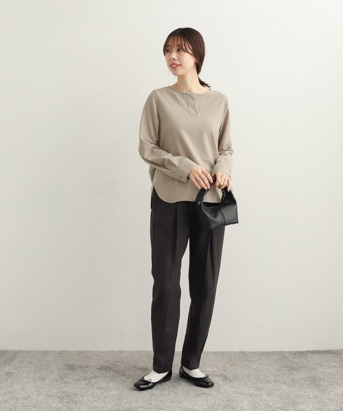 URBAN RESEARCH DOORS(アーバンリサーチドアーズ)の「サイドタックスキッパーブラウス(シャツ/ブラウス・レディース・ブルー/グレー系その他/ネイビー・MEDIUM)」の20枚目の写真
