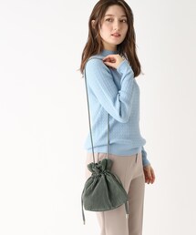 OPAQUE.CLIP | プリーツドローストリングミニショルダーバッグ(ショルダーバッグ)