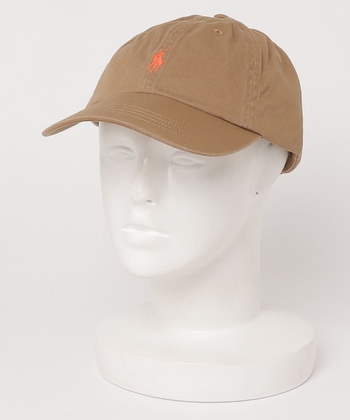 POLO RALPH LAUREN(ポロ ラルフ ローレン)の「コットン チノ ボール キャップ(キャップ・メンズ・ブラウン系3・ONE)」の3枚目の写真