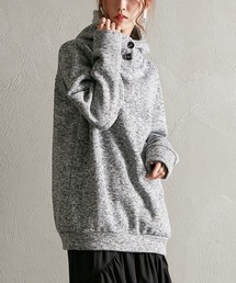 裏起毛立ち衿パーカー ［Soiunique］