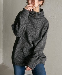 裏起毛立ち衿パーカー ［Soiunique］