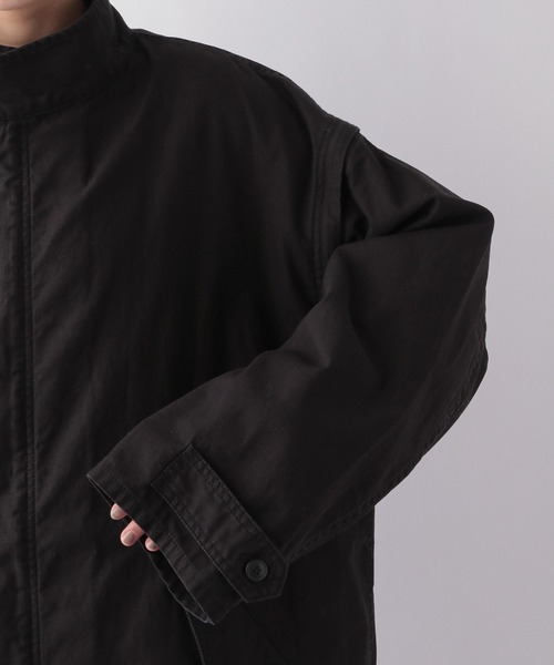 RAGEBLUE（レイジブルー）の「M-65 2WAYミリタリー/モッズコート（モッズコート・レディース・ブラック/ホワイト/オリーブ・FREE）」の17枚目の写真