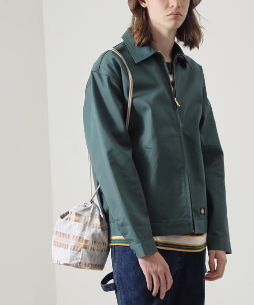 PENDLETON（ペンドルトン）の「【PENDLETON / ペンドルトン】エフェクトポーチ / DRAW POUCH / 巾着バッグ（ショルダーバッグ・メンズ・ライトグレー/ブラック/ネイビー・フリー）」の18枚目の写真