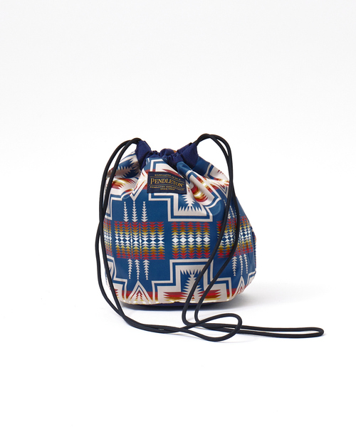 PENDLETON（ペンドルトン）の「【PENDLETON / ペンドルトン】エフェクトポーチ / DRAW POUCH / 巾着バッグ（ショルダーバッグ・メンズ・ライトグレー/ブラック/ネイビー・フリー）」の20枚目の写真