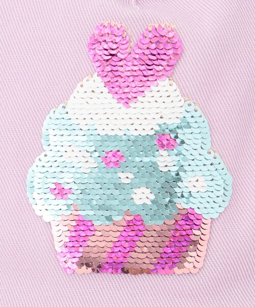 ANY（エニィ）の「ミラクルスパンコール メッシュ キャップ（キャップ・キッズ・ライトグリーン系/ピンク系・56/52/54）」の6枚目の写真