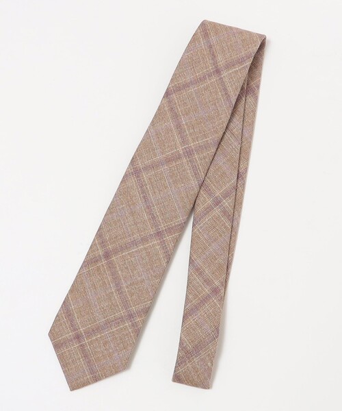 【セール】SHIPS: リネン ラスティック チェック ネクタイ（ネクタイ）｜SHIPS（シップス） 5,387円