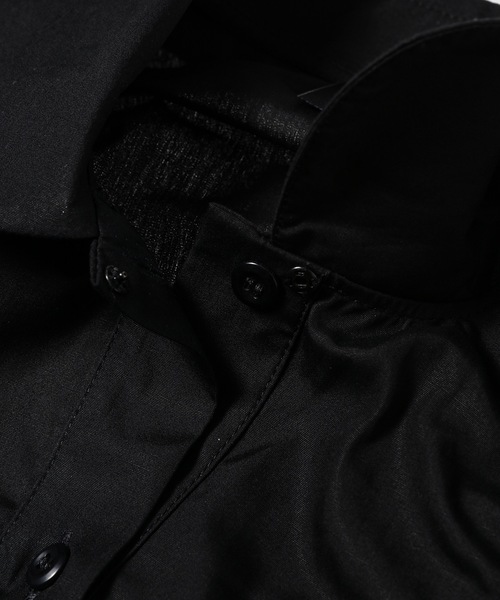 Simone Rocha（シモーネロシャ）の「CROPPED PUFF SLEEVE SHIRT W/ ADJUSTABLE SLIDERS（シャツ/ブラウス・レディース・ホワイト/ブラック・4）」の8枚目の写真