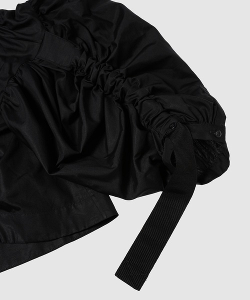 Simone Rocha】シモーネロシャ バルーンスリーブ トップス 黒