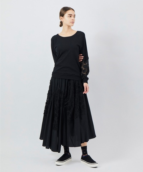 gomme(ゴム)の「gモザイクソックス(ソックス/靴下・レディース・ブラック/イエロー/ライトブルー/レッド・FREE)」の11枚目の写真