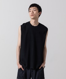 ATTACHMENT | CU/CO×PE ダブルフェイス ニットベスト  /  CU/CO×PE DOUBLE FACE KNIT VEST(ベスト)