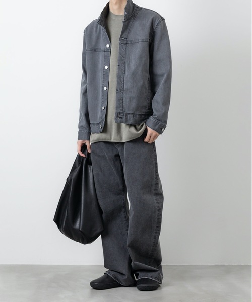 ATTACHMENT（アタッチメント）の「CU/CO×PE ダブルフェイス ニットベスト  /  CU/CO×PE DOUBLE FACE KNIT VEST（ベスト・メンズ・オフホワイト/ブラック/カーキ系・1/2）」の12枚目の写真