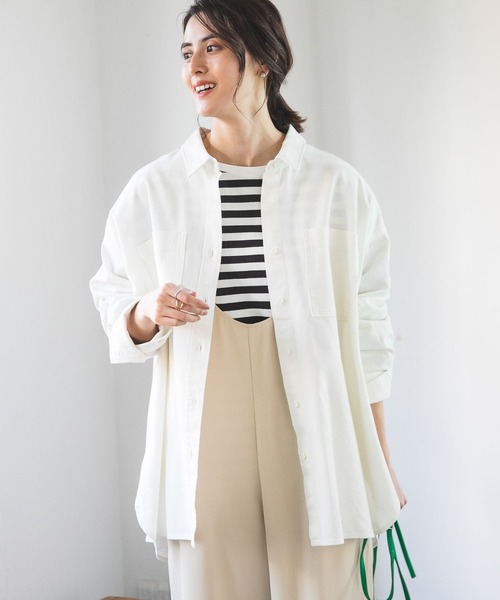 BEIGE ベイジ【LEON4月号掲載】HERM / ブラウス2 BEIGE ベイジ【LEON4月号掲載】HERM / ブラウス2