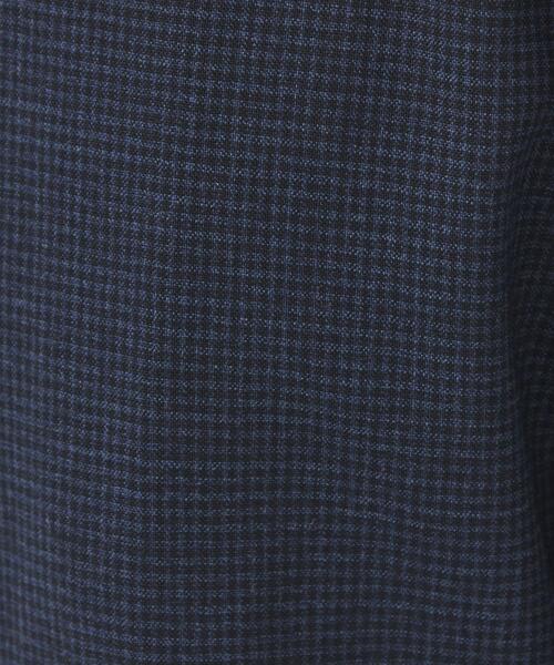 green label relaxing（グリーンレーベルリラクシング）の「トロピカル 千鳥柄 スリム スラックス -ストレッチ・ウォッシャブル・ウエストアジャスター-（スラックス・メンズ・グレー/ネイビー・S/M/L/XL/XS）」の17枚目の写真