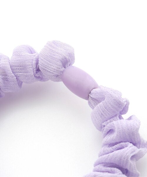 apres les cours（アプレレクール）の「お花クリップ&シュシュセット（シュシュ・キッズ・ピンク/ラベンダー・FREE）」の12枚目の写真