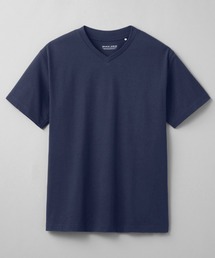 BODY WILD/ボディワイルド VネックTシャツ ジャケットプラス 後ろ襟高め 持続消臭