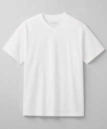 BODY WILD/ボディワイルド VネックTシャツ ジャケットプラス 後ろ襟高め 持続消臭