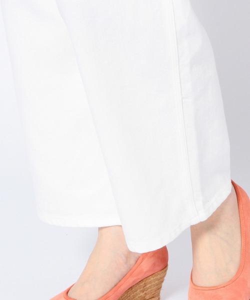 Another Edition（アナザーエディション）の「ワイドペインターパンツ ホワイト/ AEBC WIDE PAINTER PT WHT◆（デニムパンツ・レディース・ホワイト・MEDIUM/SMALL）」の14枚目の写真