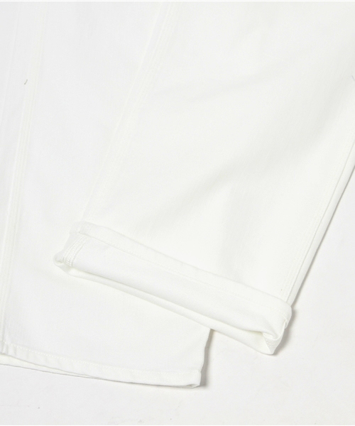 Another Edition（アナザーエディション）の「ワイドペインターパンツ ホワイト/ AEBC WIDE PAINTER PT WHT◆（デニムパンツ・レディース・ホワイト・MEDIUM/SMALL）」の6枚目の写真