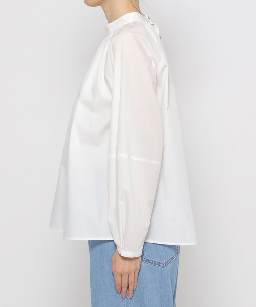 LEPSIM（レプシィム）の「ハイネックギャザーブラウス　176141（シャツ/ブラウス・レディース・オフホワイト/ピンク/ブラック・FREE）」の15枚目の写真