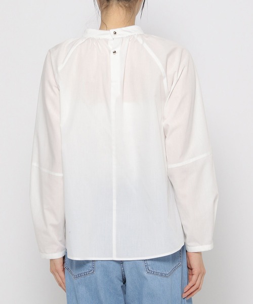 LEPSIM（レプシィム）の「ハイネックギャザーブラウス　176141（シャツ/ブラウス・レディース・オフホワイト/ピンク/ブラック・FREE）」の16枚目の写真