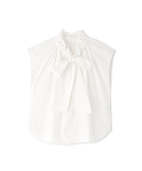 JILL STUART（ジルスチュアート）の「◇ギャザーネックボウブラウス 