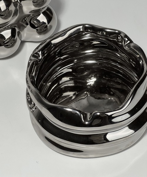 Made in I（メイドインアイ）の「モダンスタイルアッシュトレイ（アッシュトレイ/ライター・レディース・ホワイト/シルバー・FREE）」の13枚目の写真