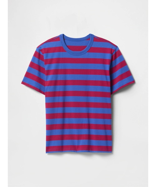 GAP(ギャップ)の「オリジナルクルーネック半袖tシャツ(Tシャツ/カットソー・メンズ・ネイビー/パープル/イエロー/ブルー系その他/コーラル/グリーン/ホワイト/ブルー/ブラック系その他/ホワイト×ネイビー/カーキ/ブルー系その他2・XS/S/M/L/XL)」の17枚目の写真