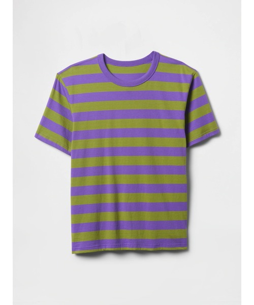 GAP(ギャップ)の「オリジナルクルーネック半袖tシャツ(Tシャツ/カットソー・メンズ・ネイビー/パープル/イエロー/ブルー系その他/コーラル/グリーン/ホワイト/ブルー/ブラック系その他/ホワイト×ネイビー/カーキ/ブルー系その他2・XS/S/M/L/XL)」の18枚目の写真