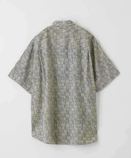 Steven Alan（スティーブンアラン）の「＜Steven Alan＞ TILE/PRNT REGULAR COLLAR SHORT SLEEVE SHIRT -LOOSE/シャツ（シャツ/ブラウス・メンズ・グレー/ナチュラル・M/XL/L/S）」の19枚目の写真